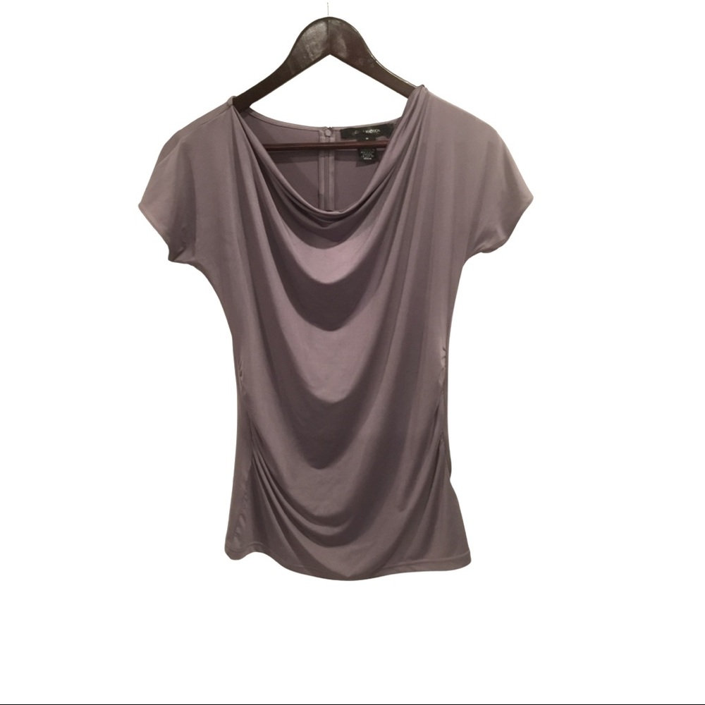 Shimmery Silky Lilac Top